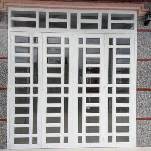 Những mẫu cửa sắt 4 cánh đẹp