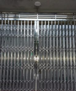 Cửa kéo Inox 304 Đài Loan có lá