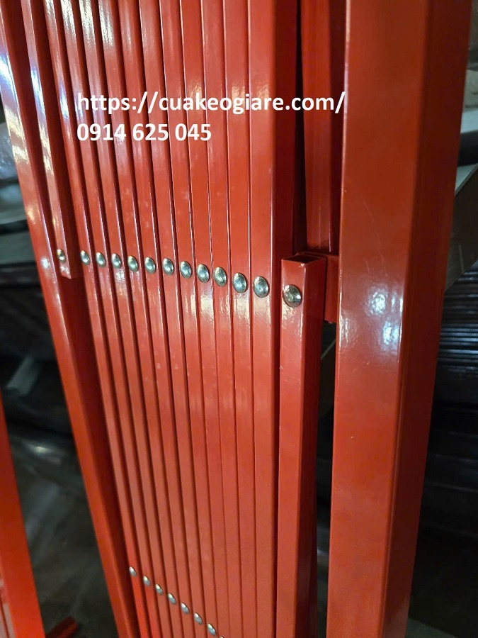 Công trình cửa kéo gấp gọn có bánh xe về Bình Dương