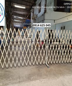 Hàng rào di động kéo tay chữ T bánh xe xoay 360 độ, 8F