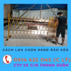 Cách lựa chọn hàng rào kéo