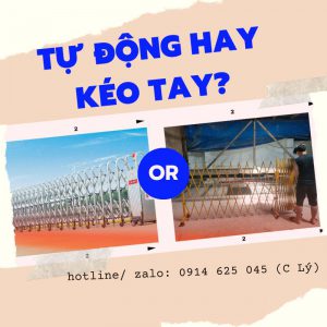 So Sánh Hàng Rào Tự Động và Hàng Rào Kéo Tay