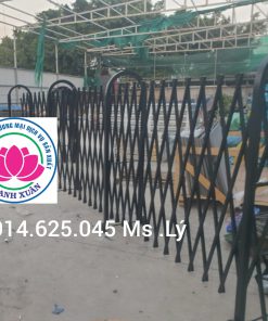 Xưởng Sản Xuất Hàng Rào Sắt Có Bánh Xe Sơn Tĩnh Điện