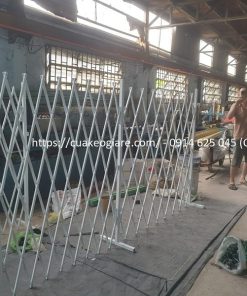 Hàng Rào Xếp Di Động Kéo Tay
