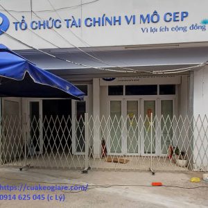 Hàng rào di động chữ T lắp đặt cho cty CEP Quận 1