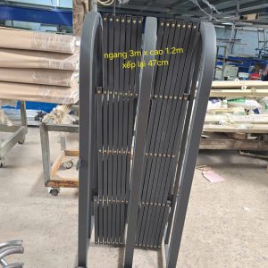 hàng rào xếp gọn tiết kiệm diện tích kho bãi